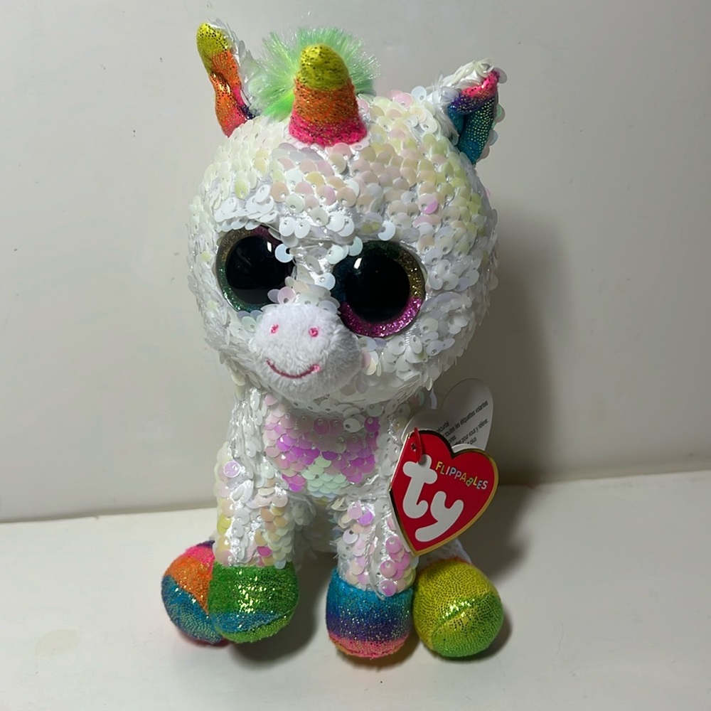 Ty Flippables Pixy Plush unicorn - Picture 5 of 5
